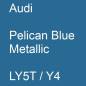 Preview: Audi, Pelican Blue Metallic, LY5T / Y4.